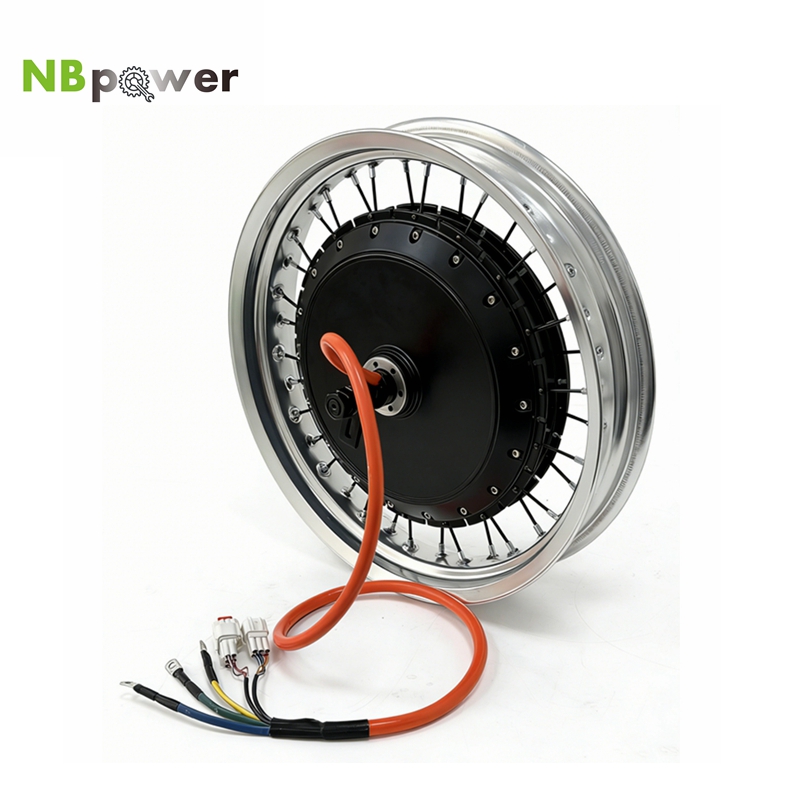 Qs Motor 273 8000W Hub Motor - Kleurrijke 17x3.0 NBpower/QS V3 273 40