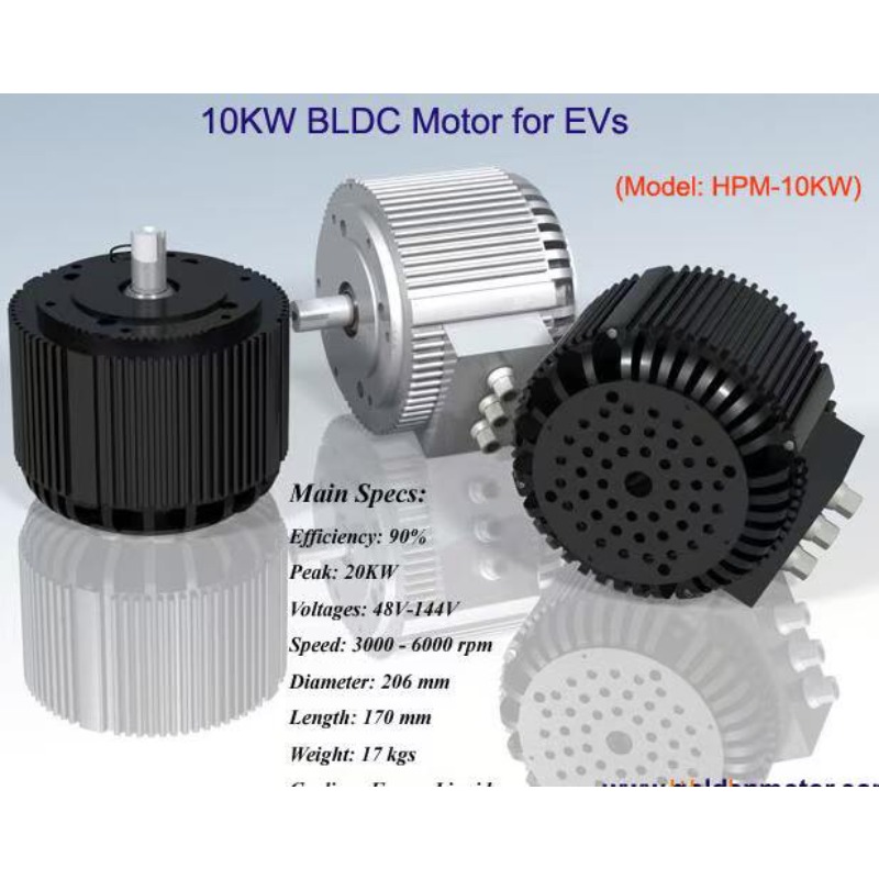 Water Cooled Bldc Motor 10Kw - BLDC10KW 10kW watergekoelde borstelloze gelijkstroommotor, motor