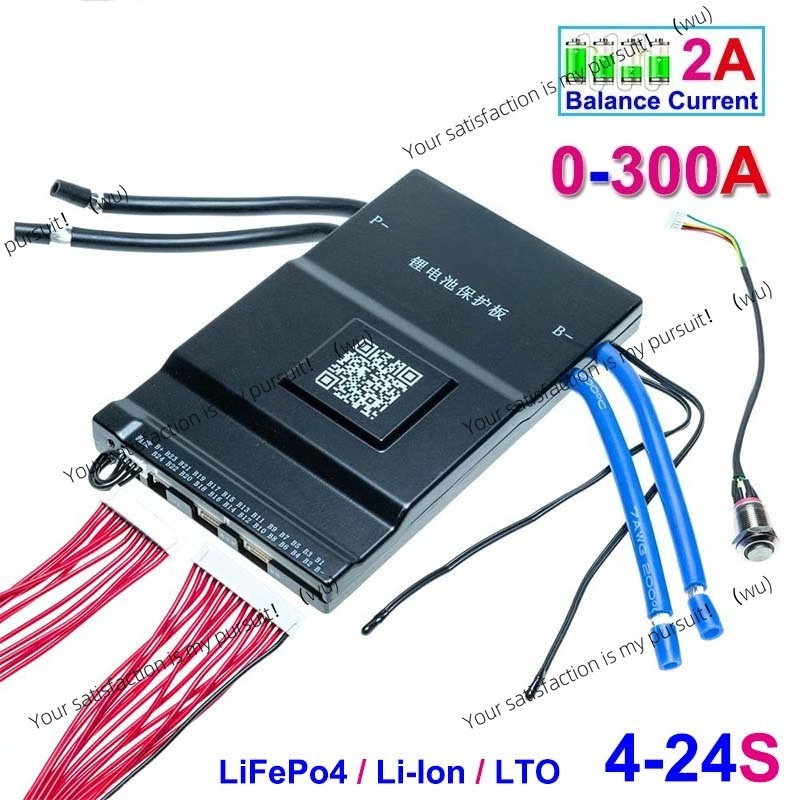 Smart Bms 24S 200A Bluetooth Lifepo4 - Smart Bluetooth Actieve Balans Li-Ion LiFePo4