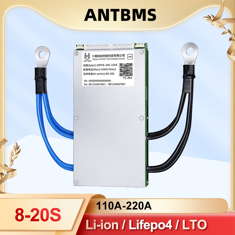 Smart Bms 24S 200A Bluetooth Lifepo4 - ANT Smart BMS 8S-20S met WiFi