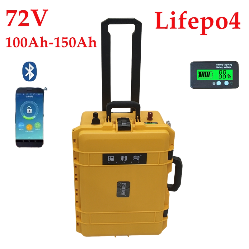 Lifepo4 72V 100Ah Battery Pack Ev - Waterdichte 72V 150Ah 100Ah LiFepo4 lithium