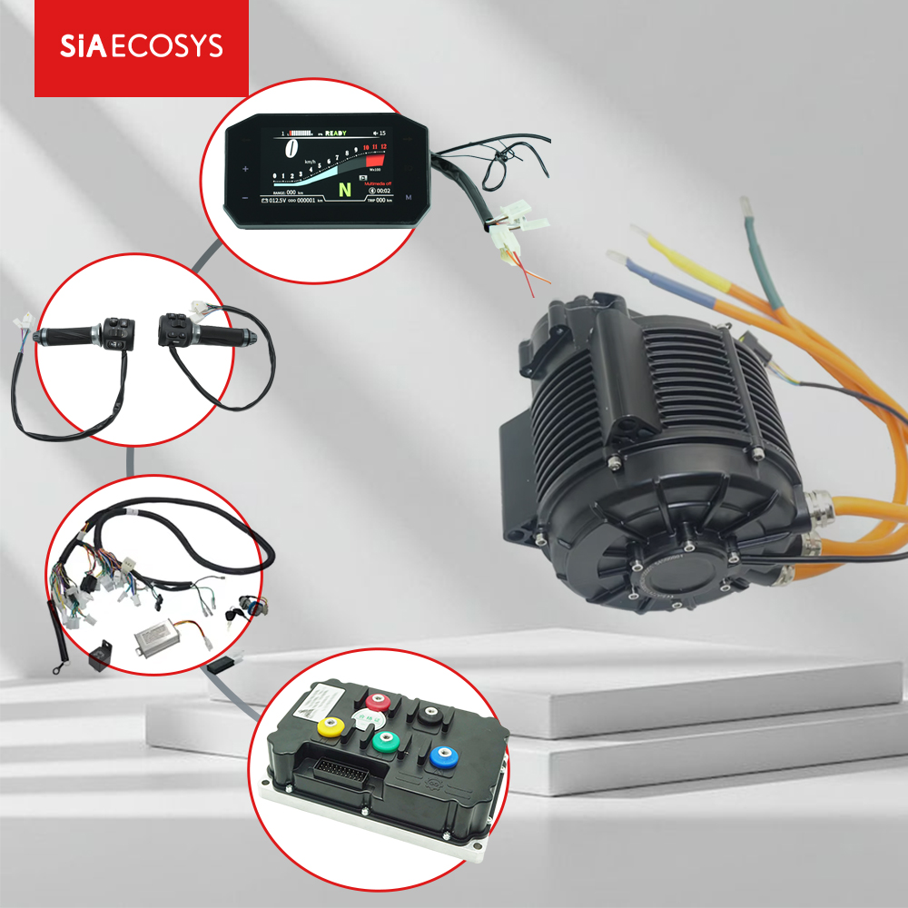 QSMOTOR QS165 60H 12000W V3 72 - Fardriver Nd72850 Controller recensie en prijs