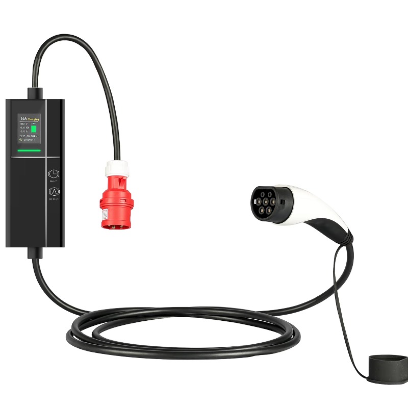 2026 Draagbare EV-oplader 16A  - Type 2 Portable Ev Charger 11Kw Cee recensie en prijs