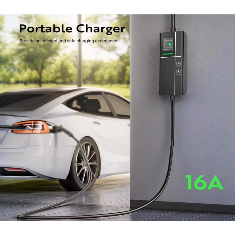 2026 Draagbare EV-oplader 16A  - Type 2 Portable Ev Charger 11Kw Cee recensie en prijs