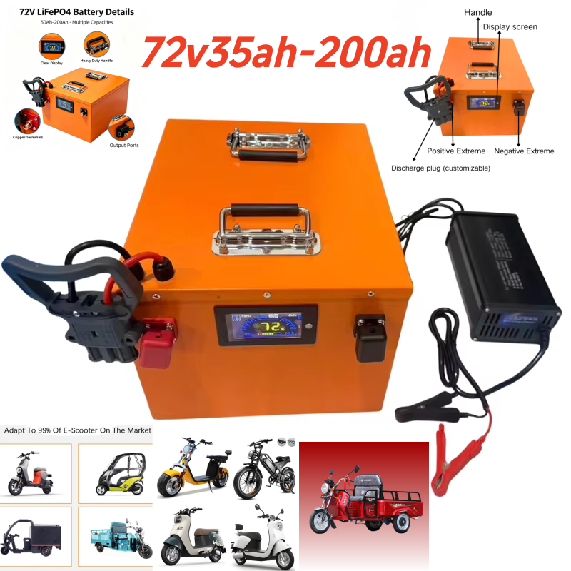 72V Lifepo4 Lithium Batterijpa - Lifepo4 72V 100Ah Battery Pack Ev recensie en prijs
