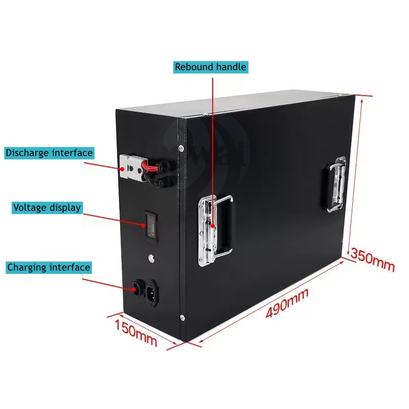 Lifepo4 accu 72V met Bluetooth - Lifepo4 72V 100Ah Battery Pack Ev recensie en prijs
