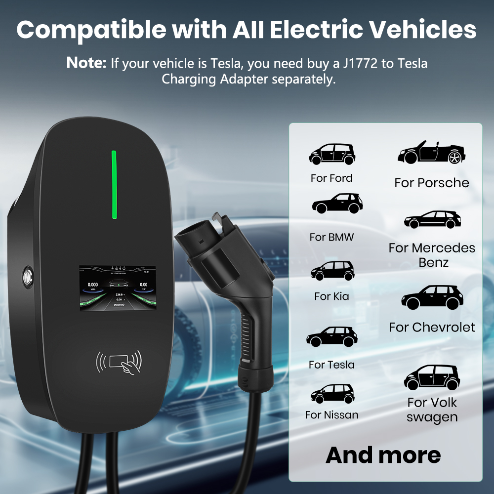 Junsun Level 2 EV-lader 48A 11 - J1772 Evse 32A Level 2 Charger recensie en prijs