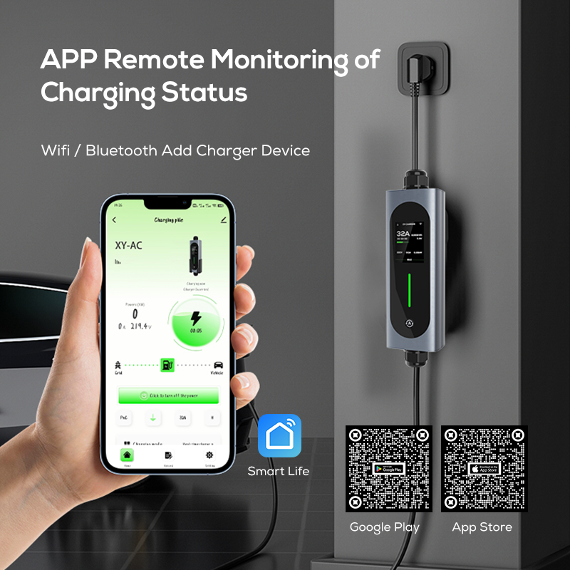 Ovrod EV-autolader 16A 11kW dr - Type 2 Portable Ev Charger 11Kw Cee recensie en prijs
