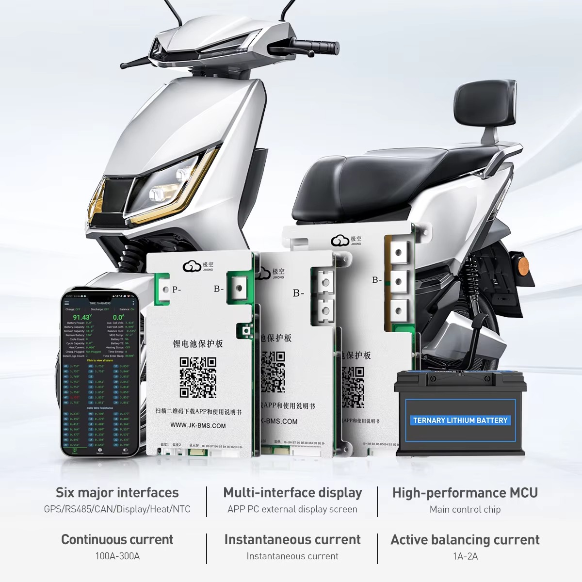 JIKONG JK-B2A24S30P Smart BMS  - Smart Bms 24S 200A Bluetooth Lifepo4 recensie en prijs