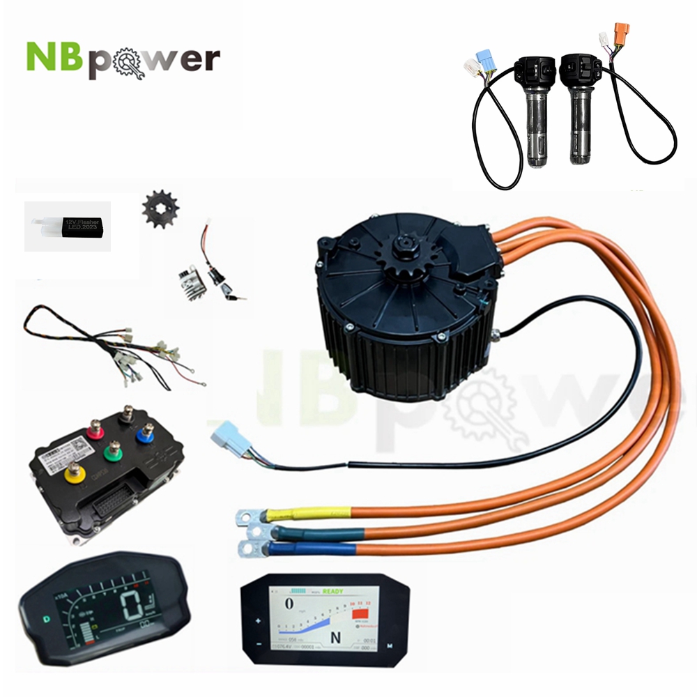 QSMotor 50H 10000W QS165 Mid-d - Fardriver Nd72850 Controller recensie en prijs