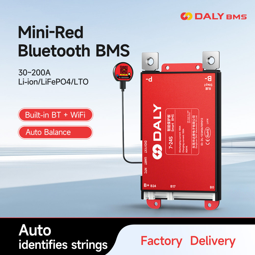 Daly Smart BMS 30A 40A 60A 80A - Smart Bms 24S 200A Bluetooth Lifepo4 recensie en prijs