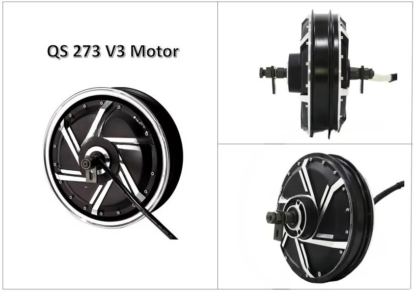 Elektrische motorfiets motorki - Qs Motor 273 8000W Hub Motor recensie en prijs
