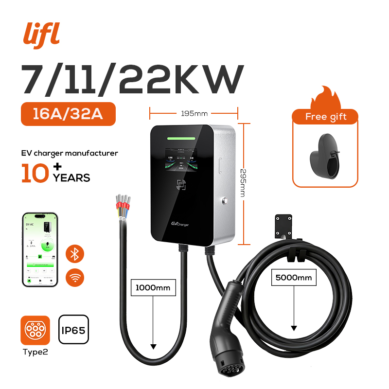 Lifl 7KW 11KW 22KW 3-fasen Wal - Ev Charger Type 2 22Kw 32A 3 Phase recensie en prijs