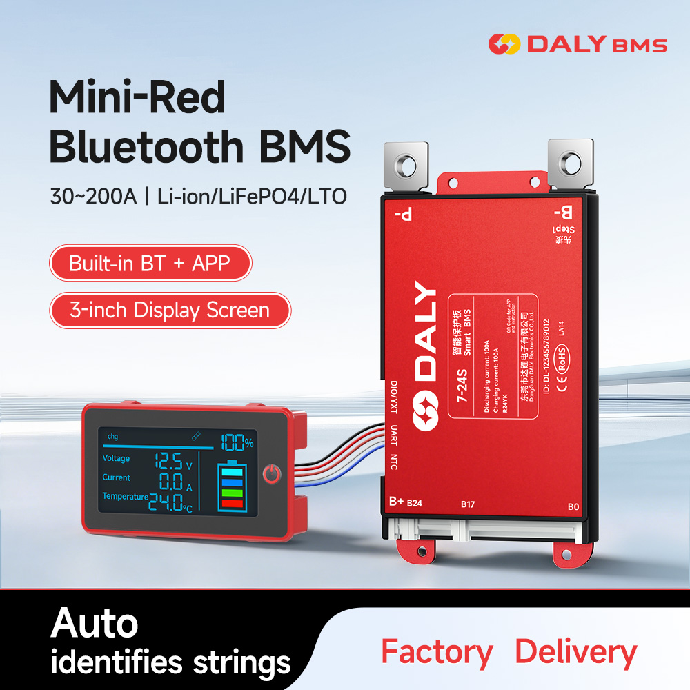 Daly Smart 3inch LCD BMS 30A 4 - Smart Bms 24S 200A Bluetooth Lifepo4 recensie en prijs